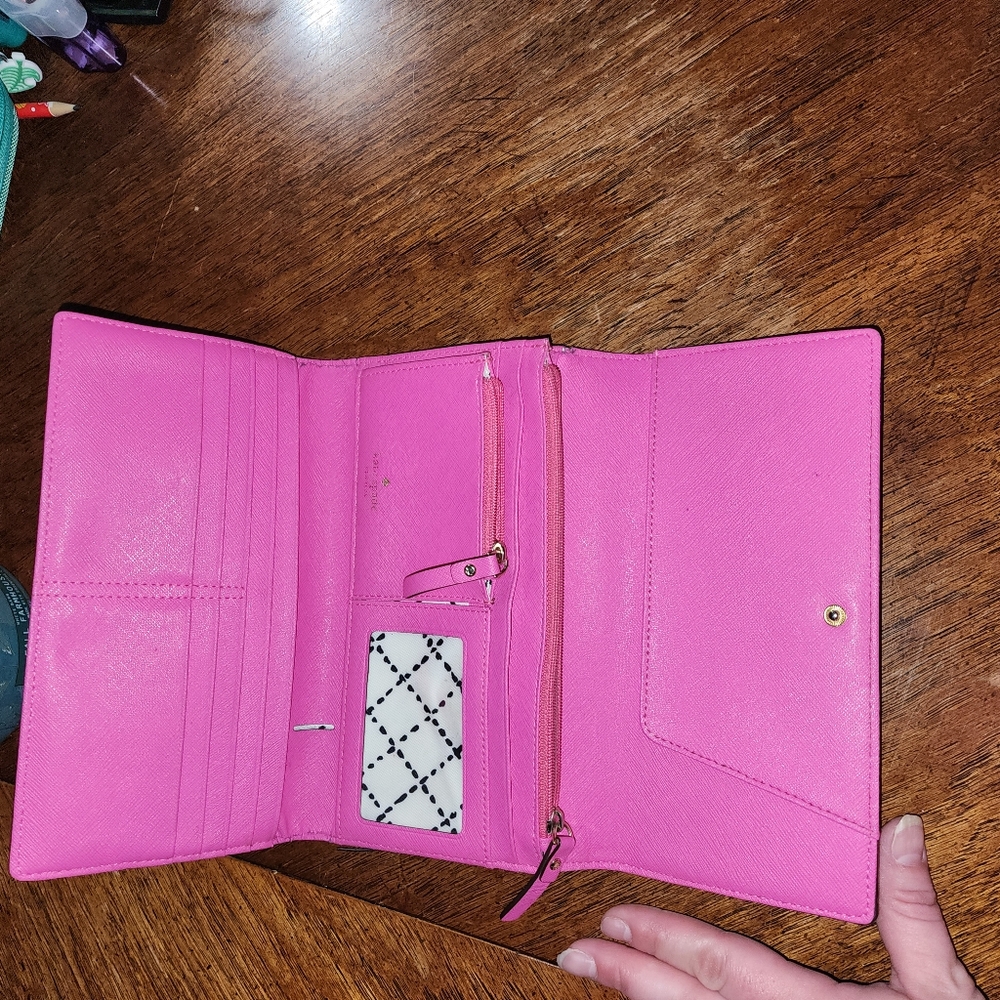 Pink Kate Spade Wallet XL - Picture 11 of 11